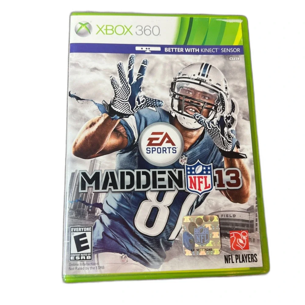 Lot of 6 Madden NFL Video Games (08, 10, 11, 12, 13, 25) for Microsoft Xbox 360
